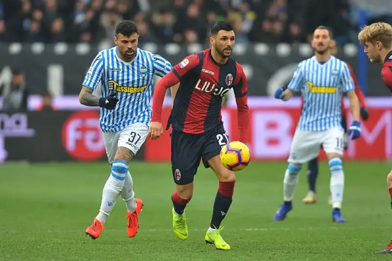 Sfida salvezza tra Spal e Bologna: un gol per tempo, a Palacio replica Kurtic.