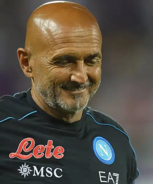 Luciano Spalletti festeggia la sua millesima panchina