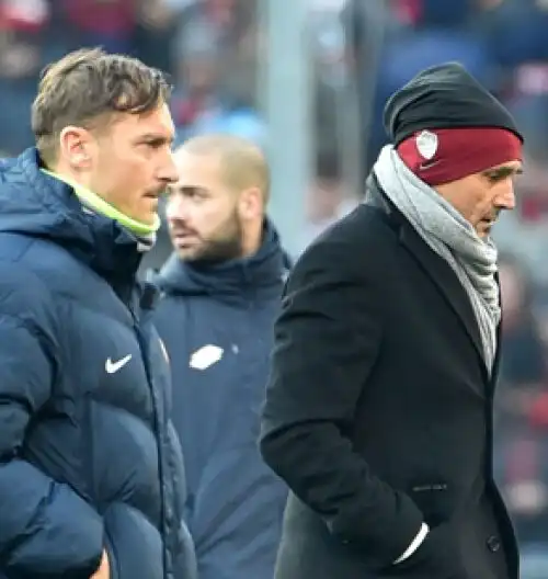 Spalletti: pace a distanza con Totti