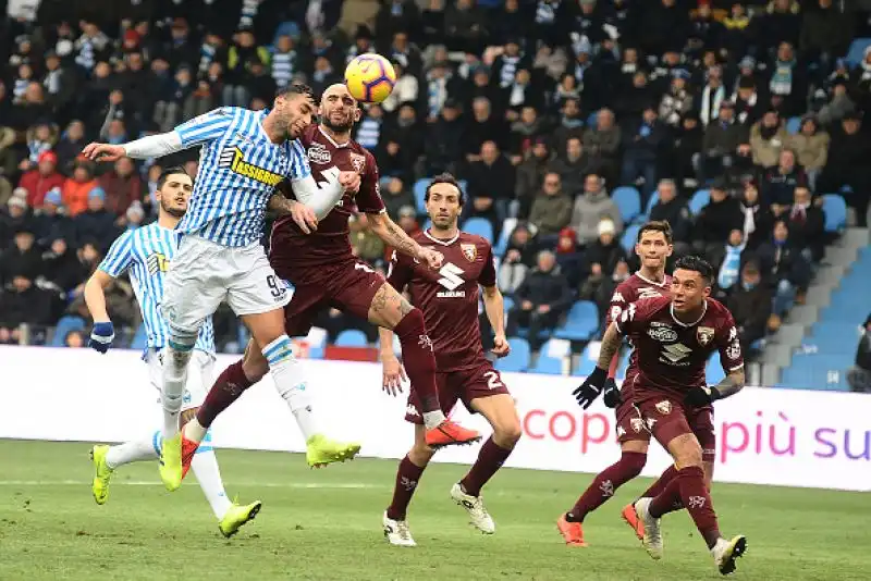 E' terminata 0-0 la partita delle 12.30 della 22esima giornata di serie A tra Spal e Torino. Tanti falli (record stagionale con 51 interventi dell'arbitro), gioco spezzettato e poco spettacolo al Mazz