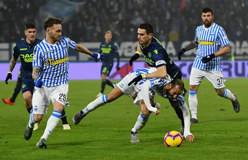 Il pareggio permette a entrambe le squadre di guadagnare un punticino sul Bologna terzultimo. I ferraresi si portano a 17 punti, superando l’Empoli, i friulani salgono a 15.