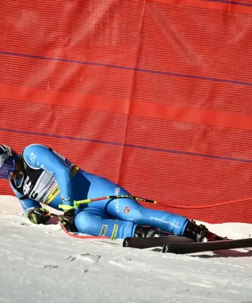 Spaventosa caduta per Dominik Paris, per fortuna tutto ok: le foto