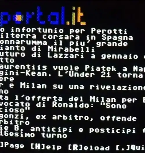 Sportal.it ritorna agli anni Ottanta