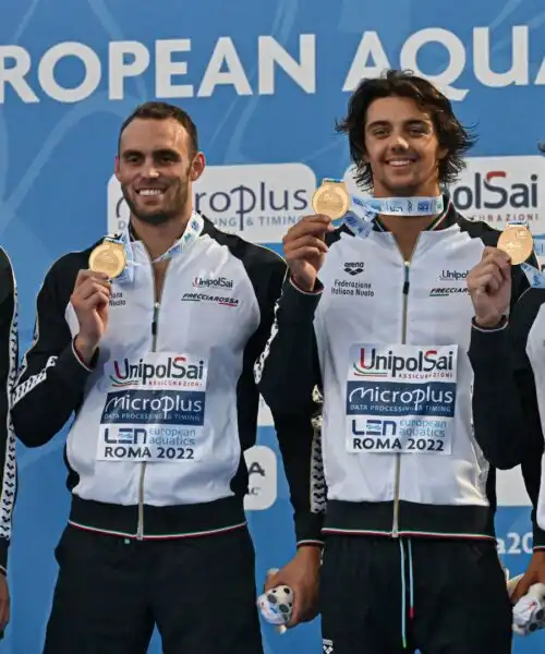 Europei nuoto, è un’Italia da sballo: pioggia di medaglie