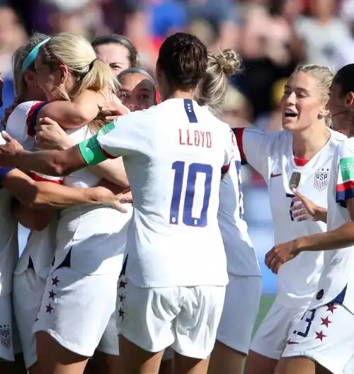 Mondiali femminili, per gli Usa tutto facile