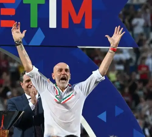 Stefano Pioli se la gode e fa una dedica speciale