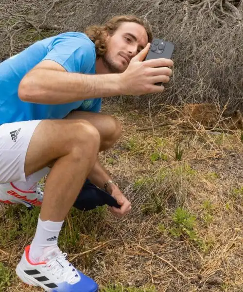 Stefanos Tsitsipas, incontro speciale in Australia: le foto