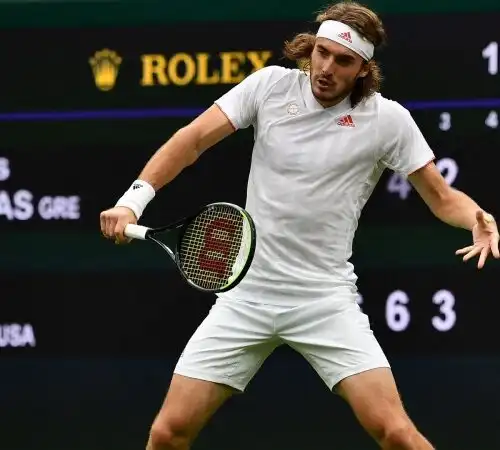 Wimbledon, disastro Tsitsipas: fuori al primo turno