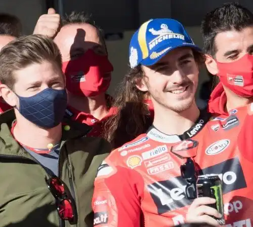 Ducati: Pecco Bagnaia sincero su Casey Stoner