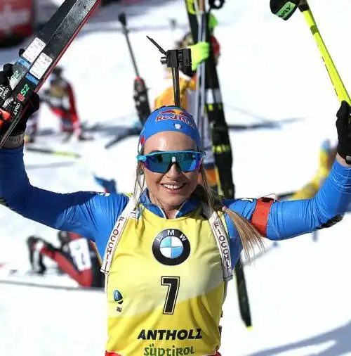 Strepitosa Dorothea Wierer, medaglia d’oro ai Mondiali