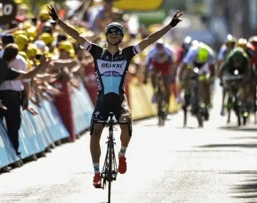 Stybar sempre sul pezzo in Toscana