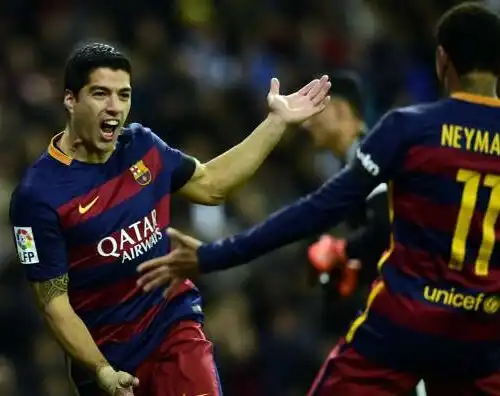 Barça secondo copione: Suarez e Neymar