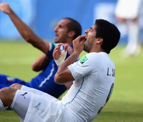 Morso a Chiellini, la confessione di Suarez