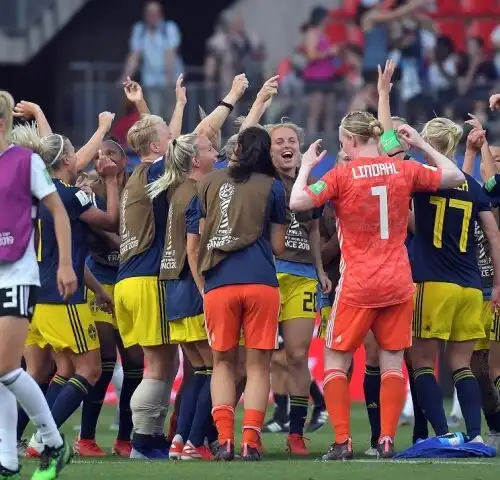Mondiali femminili, la Svezia rimonta la Germania