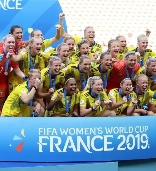 Mondiali femminili, Svezia terza