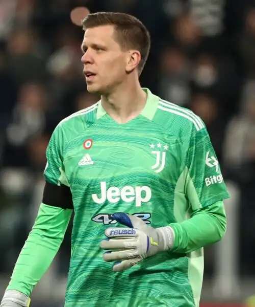 Juventus: infortunio Szczesny, quando torna. L’esito degli esami