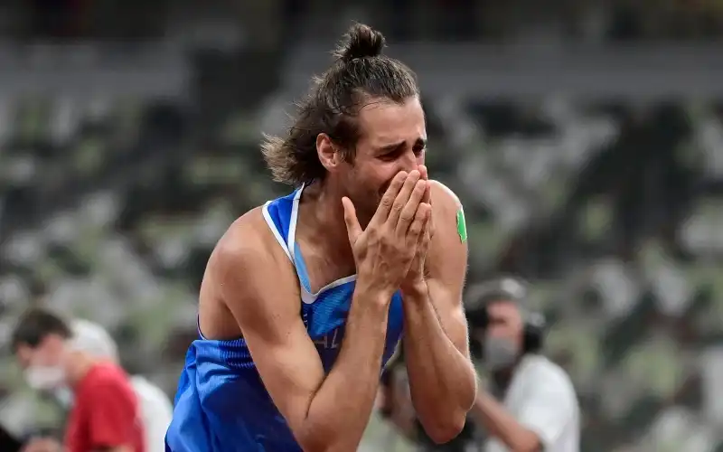 Gianmarco Tamberi, prima gara da campione olimpico