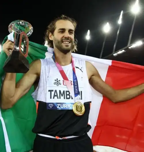 Tamberi, dopo la medaglia d’oro c’è il diamante