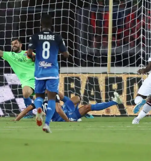 Empoli, parla Terracciano: “Contento del punto”