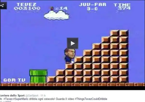 In Super Mario Bros.