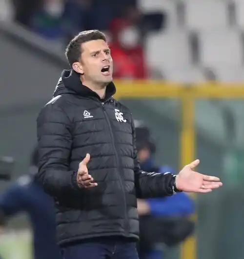 Spezia, Thiago Motta protesta dopo il ko con la Lazio