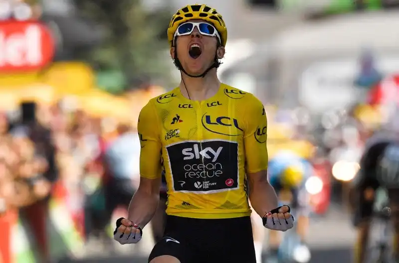 Tour: Thomas vince sull’Alpe d’Huez, Nibali cade
