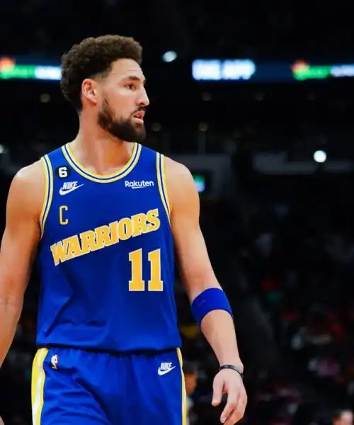 NBA, prima vittoria esterna per Golden State grazie a Klay Thompson