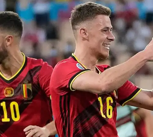 Euro2020, un gioiello dell'”altro” Hazard regala al Belgio i quarti