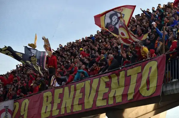 Il Benevento vuole lo stadio pieno con l’Udinese