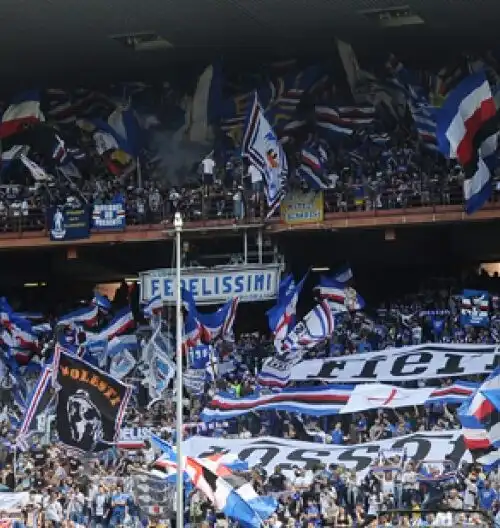 I tifosi della Samp boicottano il recupero