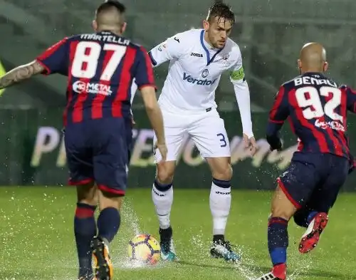 Crotone-Atalanta termina in parità: 1-1