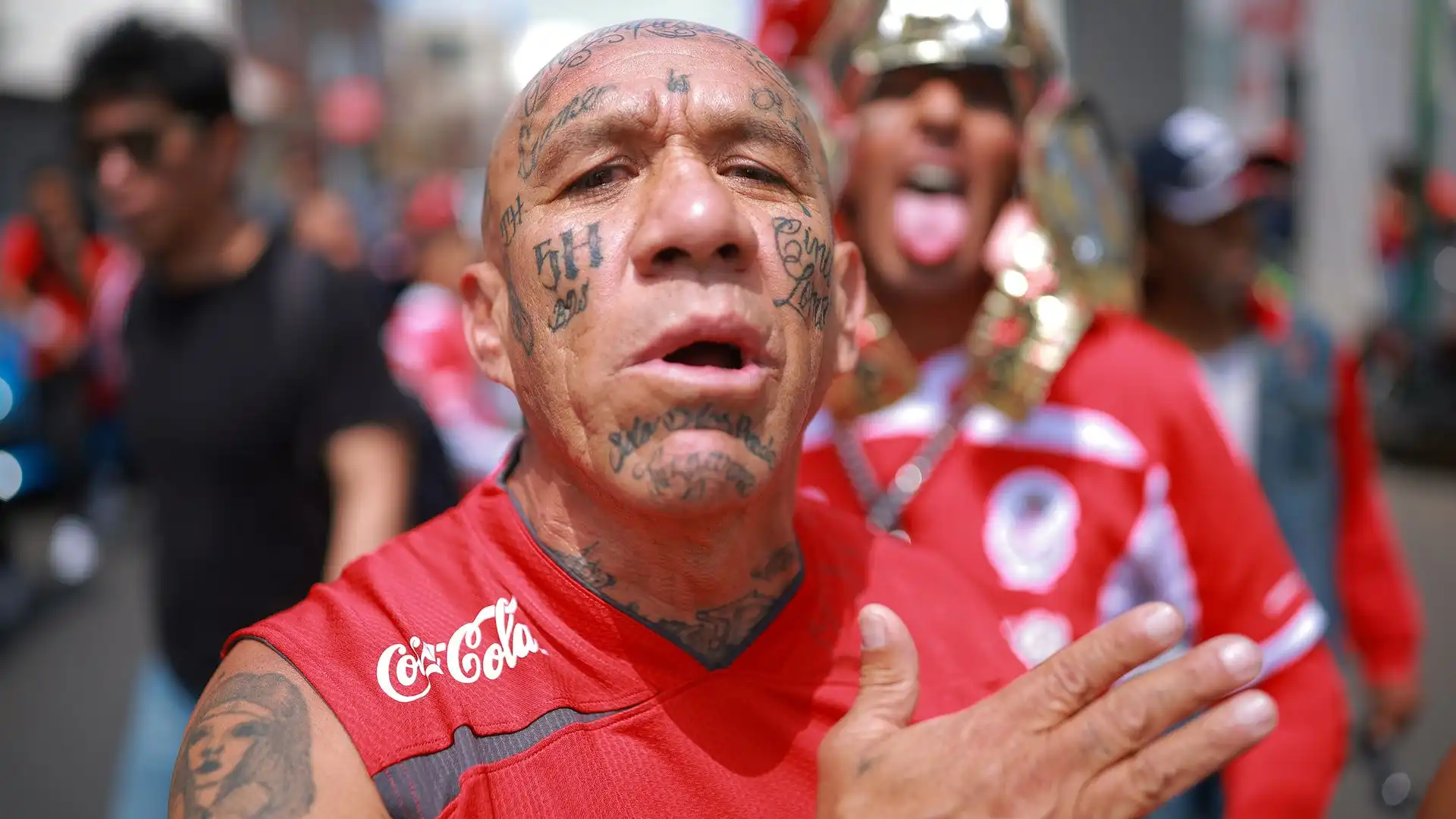 La passione non manca a questo tifoso del Toluca