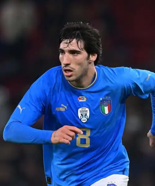 Milan in ansia: brutto infortunio alla spalla per Sandro Tonali