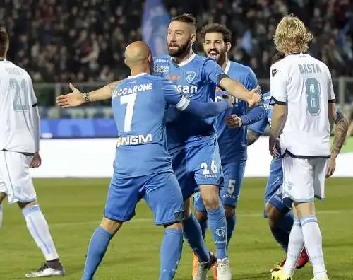 L’Empoli esulta, furia Lazio contro l’arbitro