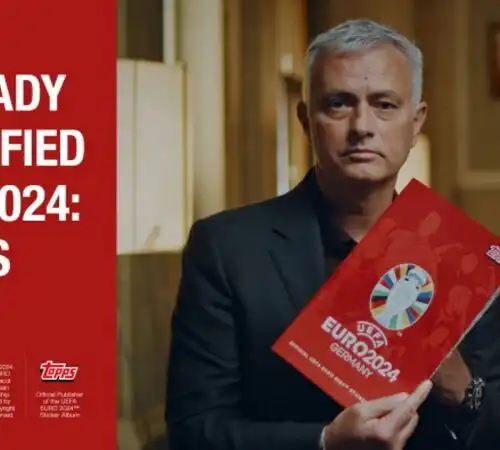 Topps si prende Mourinho e tutte le collezione Uefa Euro