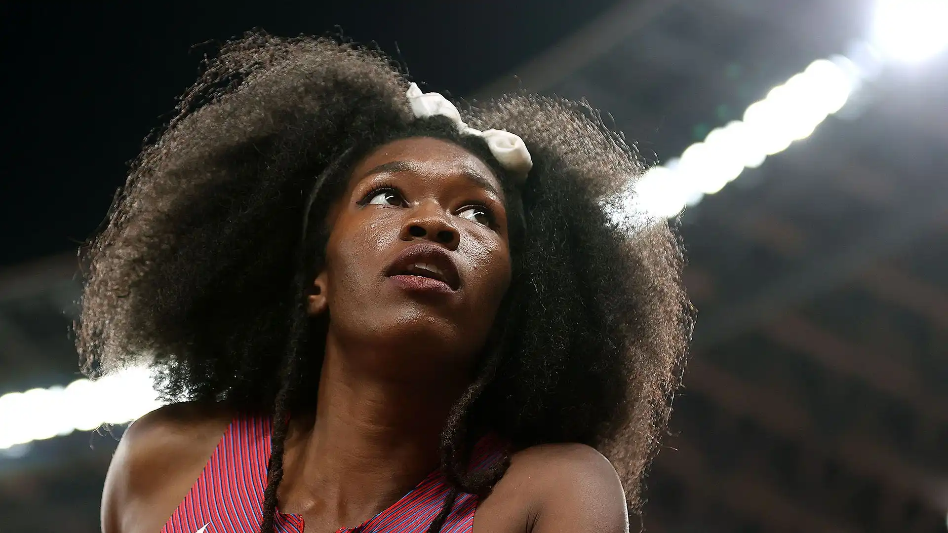 Tori Franklin è una triplista statunitense, detiene il record nazionale indoor di specialità