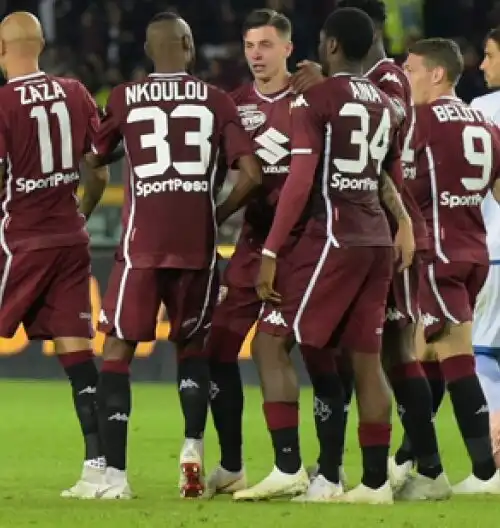 Torino-Frosinone: Pagelloide granata