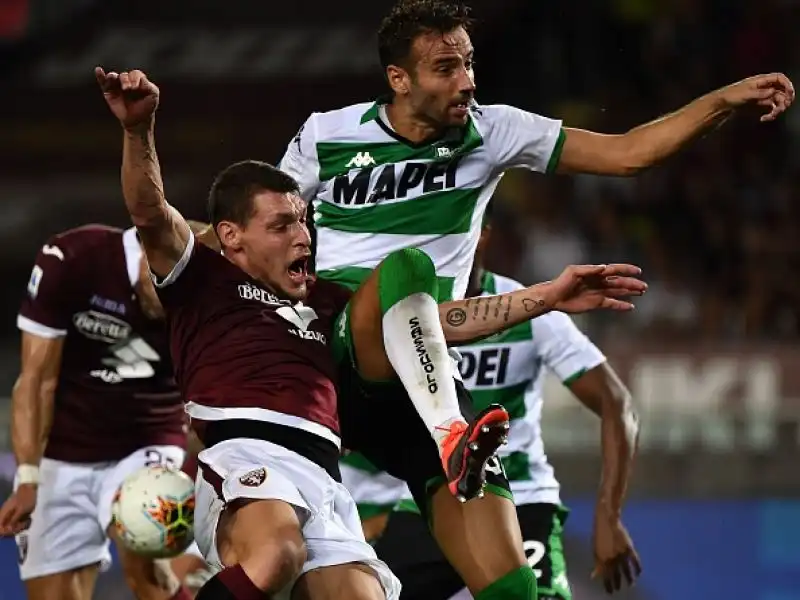 Il Toro ringrazia Zaza e batte il Sassuolo 2-1 con la doppietta dell'ex juventino.