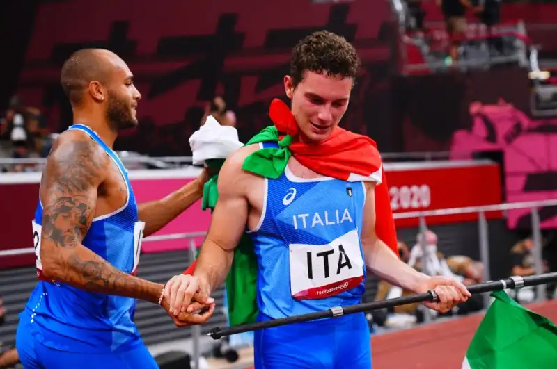 Filippo Tortu tende la mano a Marcell Jacobs