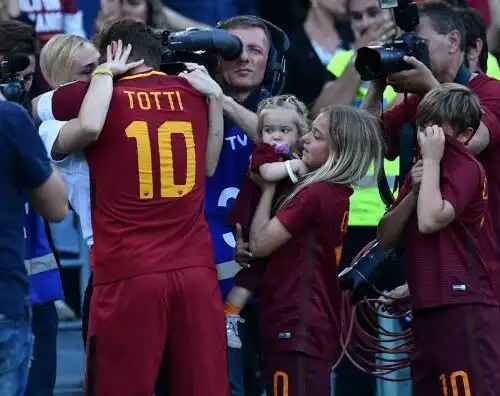 Totti, addio alla Roma
