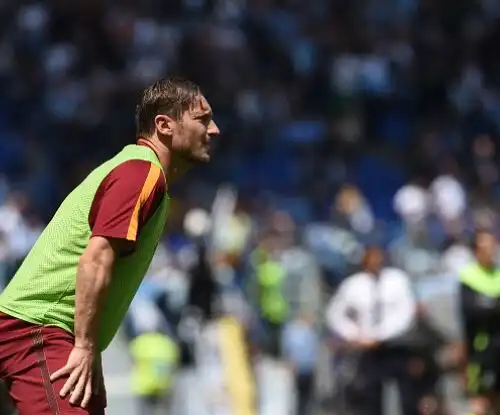 Totti: “Il giorno che avrei voluto non arrivasse”