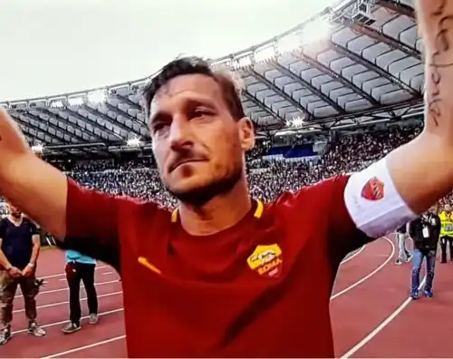 Riecco Totti: “Non è detto che abbia smesso”