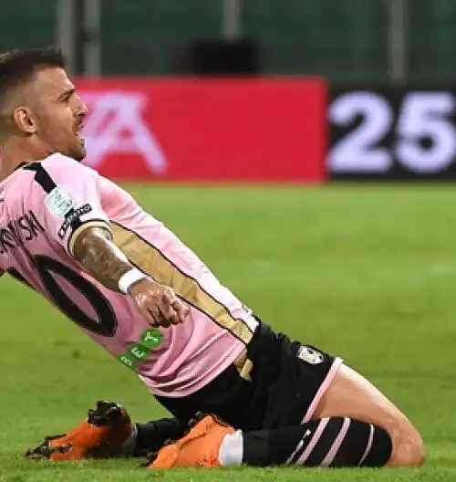 Il Palermo batte il Lecce e torna a -2 dal Brescia