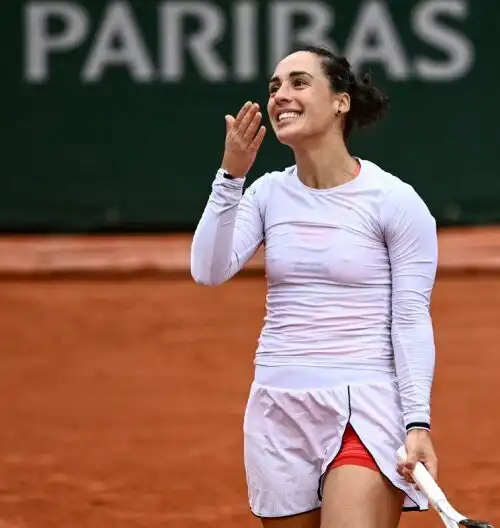 Roland Garros: Martina Trevisan svela il segreto del suo sorriso
