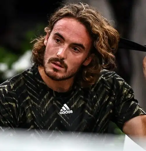 Stefanos Tsitsipas punzecchia Nick Kyrgios