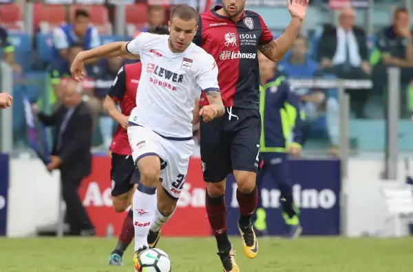 Crotone, Tumminello si è rotto il crociato