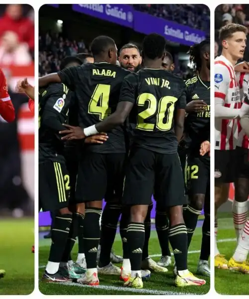 UEFA: la Top 10 dei club del 2022. Le classifica in foto