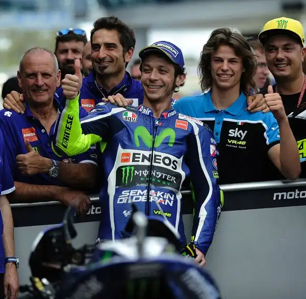 Le immagini del trionfo di Valentino Rossi che ha dominato il week end del GP di Spagna proprio in casa dei suoi rivali Jorge Lorenzo e Marc Marquez.