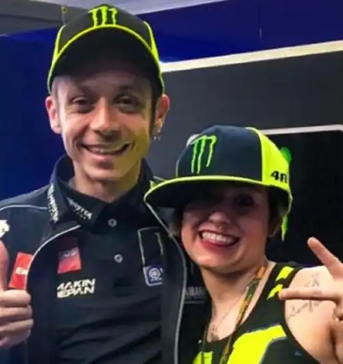 Patricia, la ragazza che Valentino Rossi aiutò a camminare