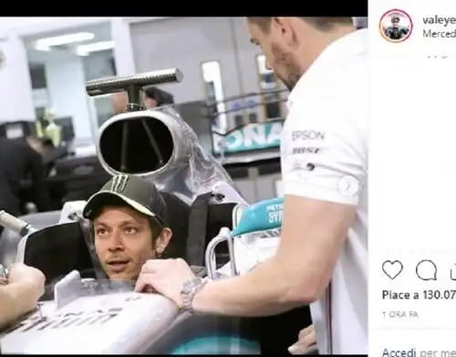 Valentino Rossi-Hamilton, sale l’attesa